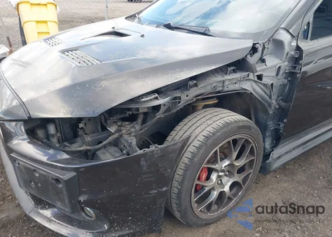 2010 Mitsubishi Lancer Evolution Mr/Mr Touring from USA, damaged, VIN JA32W5FV0AU026078